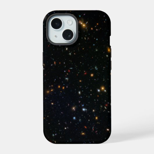Galaxy Cluster Abell 370 Parallel Veld. iPhone 15 Case (Achterkant)