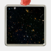 Galaxy Cluster Abell 370 Parallel Veld. Metalen Ornament (Voorkant)