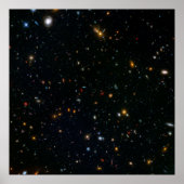 Galaxy Cluster Abell 370 Parallel Veld. Poster (Voorkant)