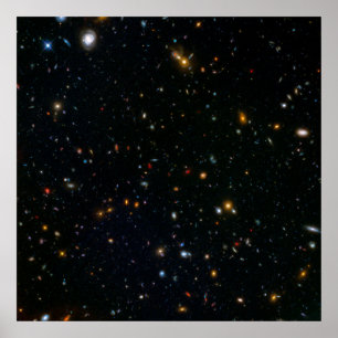 Galaxy Cluster Abell 370 Parallel Veld. Poster