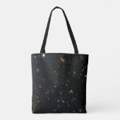 Galaxy Cluster Abell 370 Parallel Veld. Tote Bag (Achterkant)