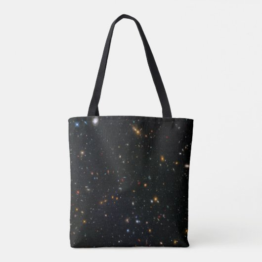 Galaxy Cluster Abell 370 Parallel Veld. Tote Bag (Achterkant)