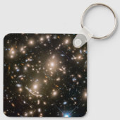 Galaxy Cluster Abell 370 Sleutelhanger (Achterkant)