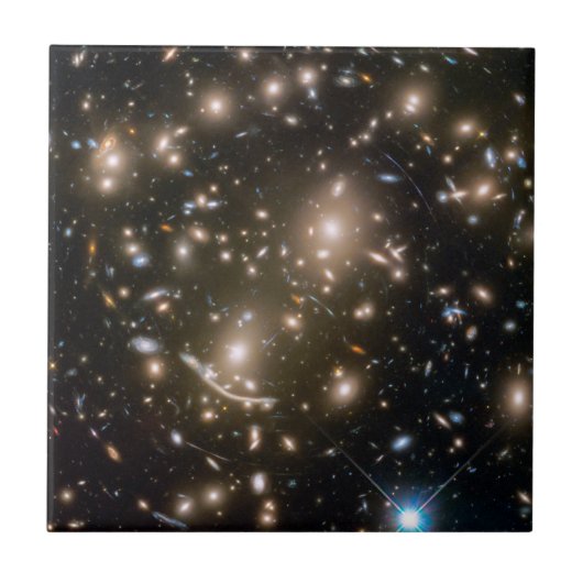 Galaxy Cluster Abell 370 Tegeltje (Voorkant)