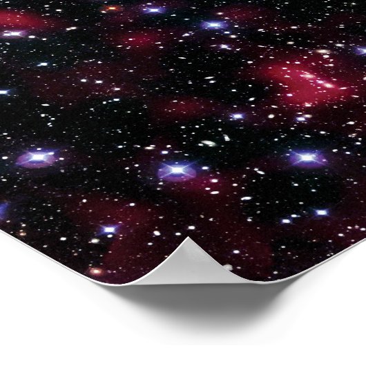 Galaxy Cluster Abell 901/902 Hubble Space Photo Poster (Hoek)