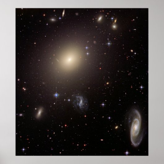 Galaxy cluster Abell S0740, Poster (Voorkant)