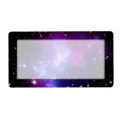 Galaxy Cluster MACS J0717 (Hubble Telescope) Etiket (Voorkant)