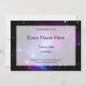 Galaxy Cluster MACS J0717 (Hubble Telescope) Kaart (Voorkant)