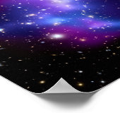 Galaxy Cluster MACS J0717 (Hubble Telescope) Poster (Hoek)