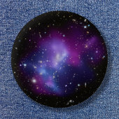Galaxy Cluster MACS J0717 Paarse Celestial Foto Ronde Button 5,7 Cm