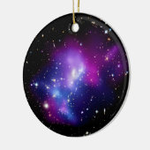 Galaxy Cluster MACS J0717 Ruimtefoto Keramisch Ornament (Links)