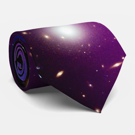 Galaxy Cluster MACS J0717 Ruimtefoto Stropdas (Opgerold)