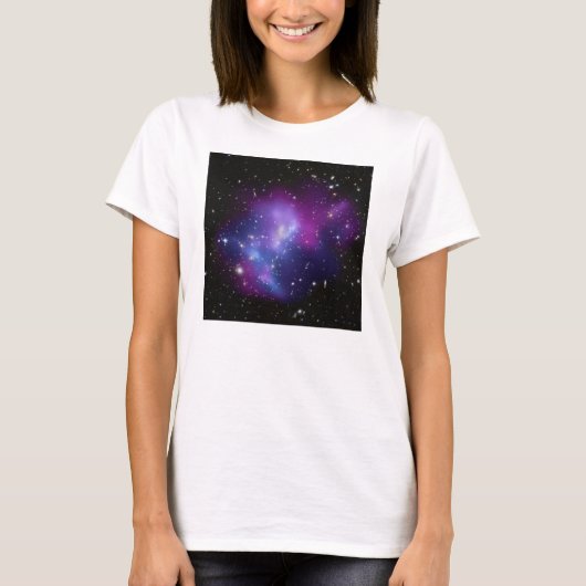 Galaxy Cluster MACS J0717 T-shirt (Voorkant)