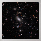 Galaxy Cluster MACS J1423 (NIRCam-Afbeelding) Poster (Voorkant)