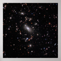 Galaxy Cluster MACS J1423 (NIRCam-Afbeelding)
