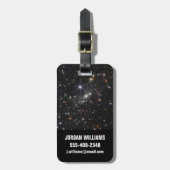 Galaxy Cluster Smacs 0723. Bagagelabel (Voorkant verticaal)