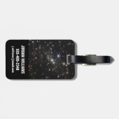 Galaxy Cluster Smacs 0723. Bagagelabel (Achterkant horizontaal)