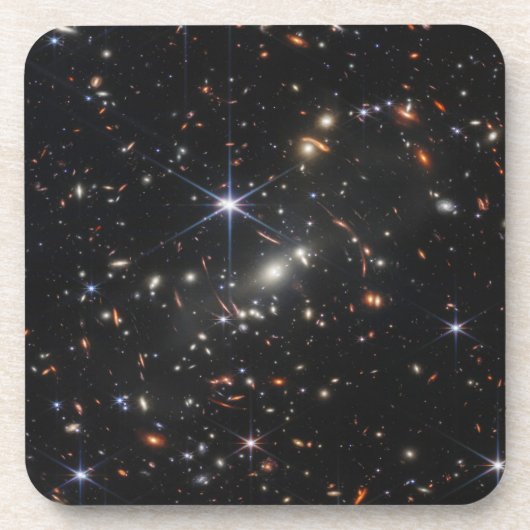 Galaxy Cluster Smacs 0723. Bier Onderzetter (Voorkant)