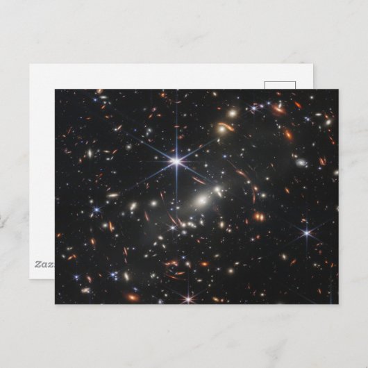 Galaxy Cluster Smacs 0723. Briefkaart (Voorkant / Achterkant)