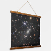Galaxy Cluster Smacs 0723. Hangend Wandkleed (Gebogen)