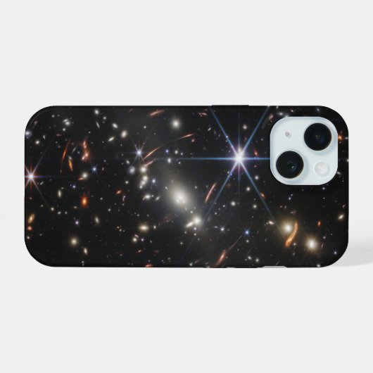 Galaxy Cluster Smacs 0723. iPhone 15 Case (Achterkant horizontaal)