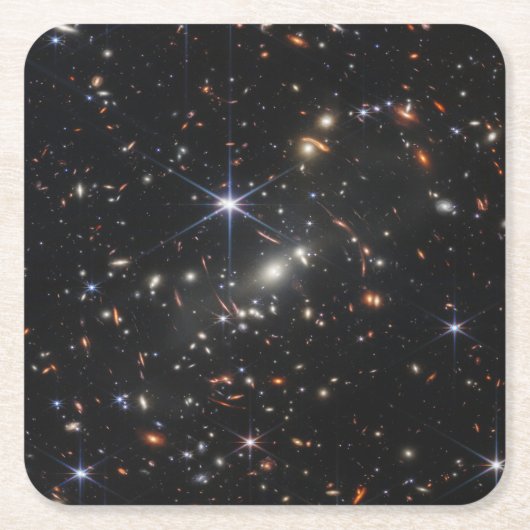 Galaxy Cluster Smacs 0723. Kartonnen Onderzetters (Voorkant)