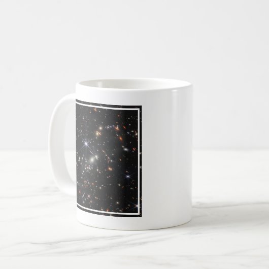Galaxy Cluster Smacs 0723. Koffiemok (Voorkant links)