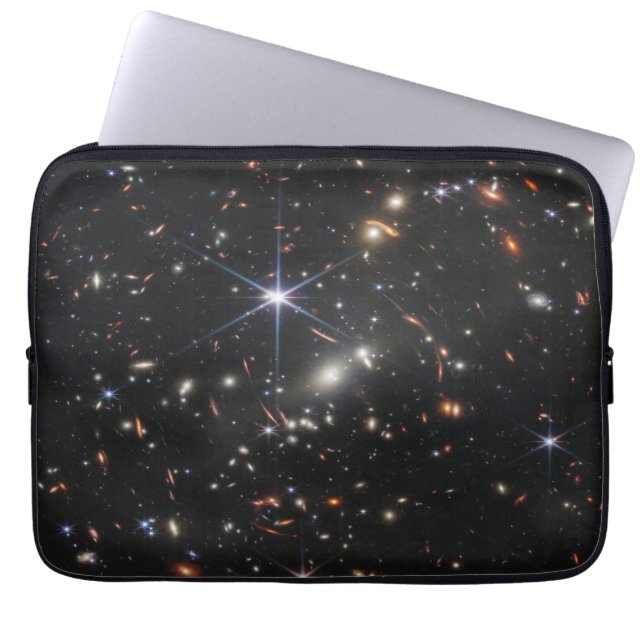 Galaxy Cluster Smacs 0723. Laptop Sleeve (Voorkant)