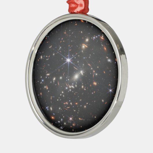 Galaxy Cluster Smacs 0723. Metalen Ornament (Links)