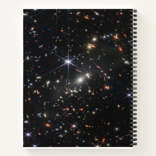 Galaxy Cluster Smacs 0723. Notitieboek (Achterkant)