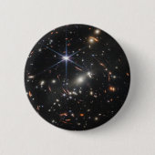 Galaxy Cluster Smacs 0723. Ronde Button 5,7 Cm (Voorkant)