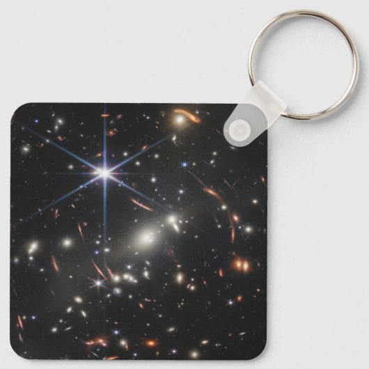 Galaxy Cluster Smacs 0723. Sleutelhanger (Achterkant)