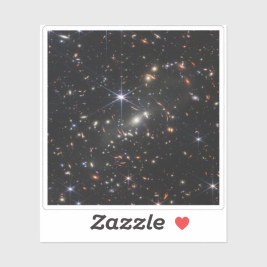 Galaxy Cluster Smacs 0723. Sticker (Vel)