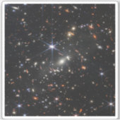 Galaxy Cluster Smacs 0723. Sticker (Voorkant)