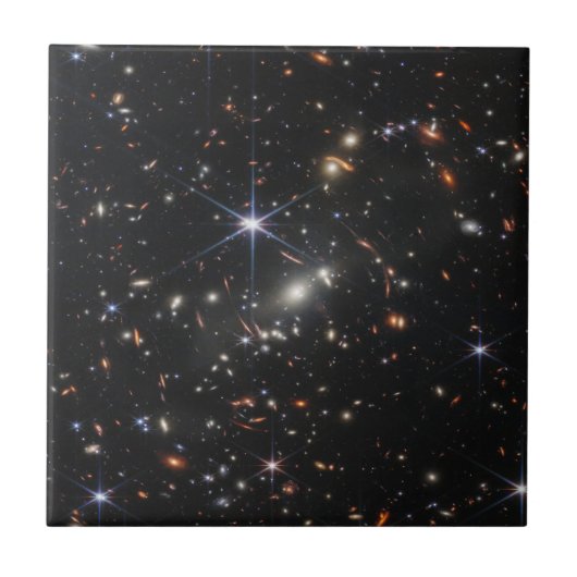 Galaxy Cluster Smacs 0723. Tegeltje (Voorkant)