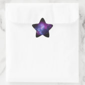Galaxy Cluster Star Shaped Sticker (Tas)