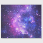 Galaxy cosmos patroonscrapbooking cadeaupapier (Vlak)
