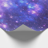 Galaxy cosmos patroonscrapbooking cadeaupapier (Hoek)