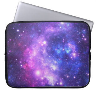 Galaxy cosmos patroonscrapbooking laptop sleeve