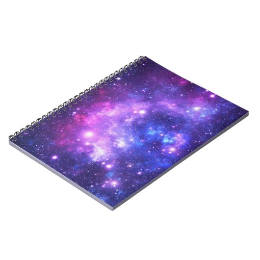 Galaxy cosmos patroonscrapbooking notitieboek (Linkerzijde)