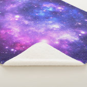 Galaxy cosmos patroonscrapbooking sherpa deken (3/4)