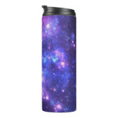 Galaxy cosmos patroonscrapbooking thermosbeker (Geroteerd rechts)
