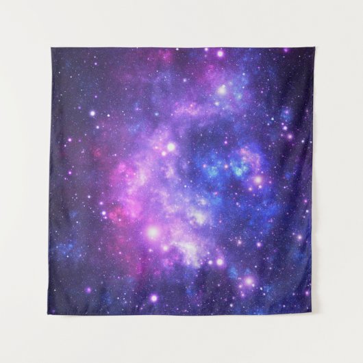 Galaxy cosmos patroonscrapbooking wandkleed (Voorkant)