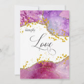 *~* Galaxy Cosmos Space SIMPLY LOVE Modern sterren Kaart (Voorkant)