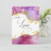 *~* Galaxy Cosmos Space SIMPLY LOVE Modern sterren Kaart (Staand voorkant)