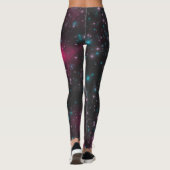 Galaxy Cosmos Star Leggings (Achterkant)