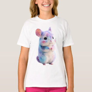 Galaxy Cotton Candy Chinchilla Kinderen T-shirt