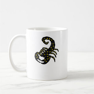 Galaxy Crab Zodiac Mug – Cosmic Cancer Silhouette  Koffiemok