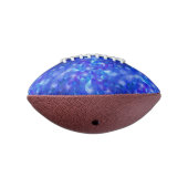 Galaxy crystal Blue polygonal facet pattern American Football (Gedraaid 270)