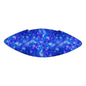 Galaxy crystal Blue polygonal facet pattern American Football (Paneel)